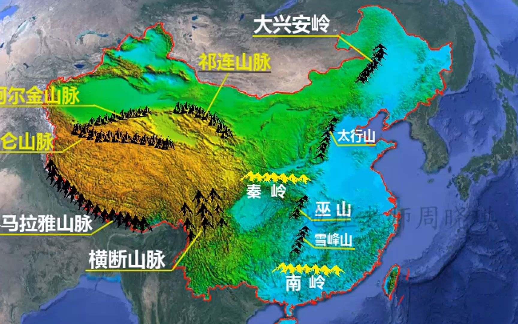 指环王地图中文版_指环王地图_指环王中土地图