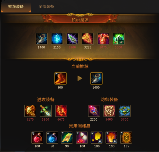 英雄出装铭文_dota英雄出装_英雄出装有什么讲究